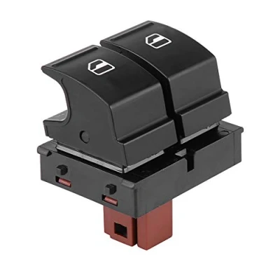 Afbeelding van Fabia Venster Schakelaar Dubbele Knop Drivers Elektrische Raam schakelaars voor Sko da 2 Roomster 1Z0959858 Automotive