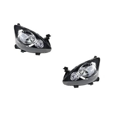 Afbeelding van Koplampen Halogeen HSW past op Toyota Aygo B10 07/05 H4 Set Links Rechts