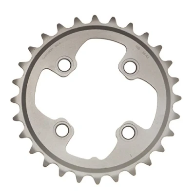 Afbeelding van Shimano Kettingblad Xt Fcm785 28t aj 10s 64 Mm Zilver