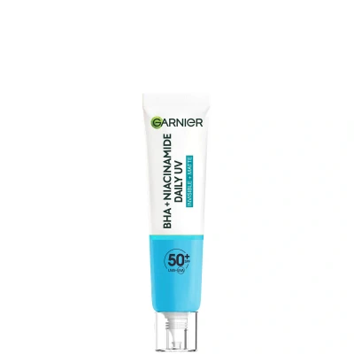 Afbeelding van Garnier BHA + Niacinamid Antiimperfections Fluid SPF 50+ Zonnebrandcrème, Maat: 40 ml,