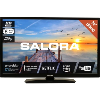 Afbeelding van Salora MOBILE24TV 24 Inch Smart TV 12 volt stekker 2022