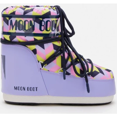 Afbeelding van MOON BOOT ICON LOW OPTICAL PRINT LILAC 36 38
