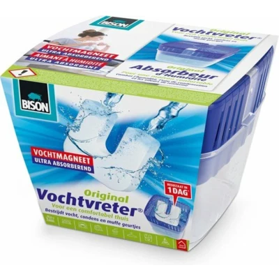 Afbeelding van Vochtvreter Bison Original (Vochtmagneet, 450 gram, Ruimtes tot 45 m3, 0.5 liter)