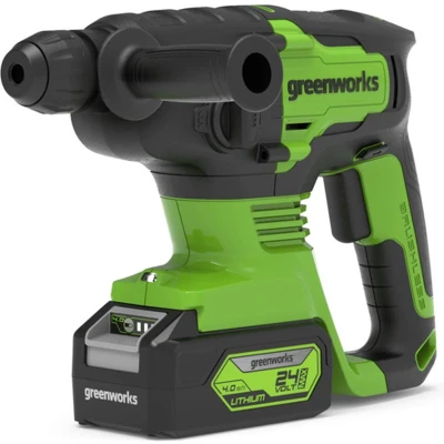 Afbeelding van Greenworks GD24SDS2 Accu SDS boorhamer