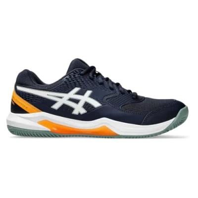 Afbeelding van Asics Geldedicate 8 Padelschoenen, Heren, Maat: 41.5, Midnight/white Imitatieleer/ textiel