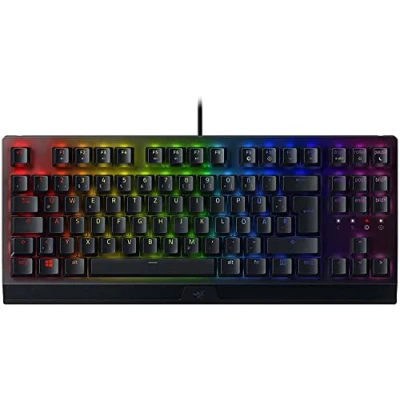 Afbeelding van RAZER BlackWidowV3 Tenkeyless greenSw Gaming toetsenbord Kabelgebonden QWERTZ, Duits Zwart Verlicht