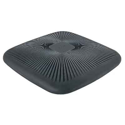 Afbeelding van Leitz Ergo Active Wiebelkussen, Ergonomisch Zitkussen voor Bureaustoel, Vierkant Zitvlak Verbeterde Ergonomie, 65390089