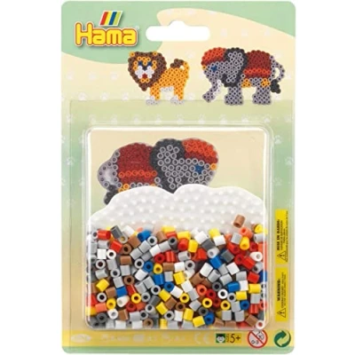 Afbeelding van Hama Strijkkralen Wilde Dieren Set 450 Stuks
