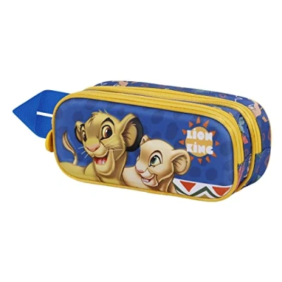 Afbeelding van Disney Lion King Nala 3D Dubbele etui, Blauw, 22 x 9,5 cm, Eén maat, Etui