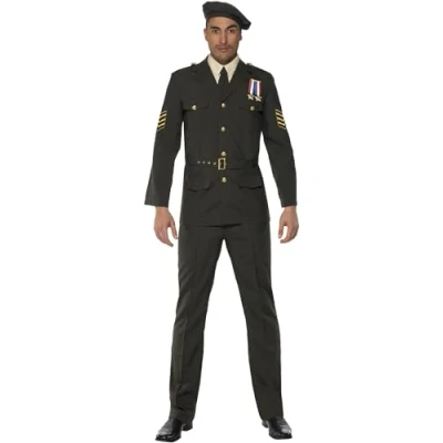 Afbeelding van &quot;Officierenkostuum voor mannen Verkleedkleding Large&quot;