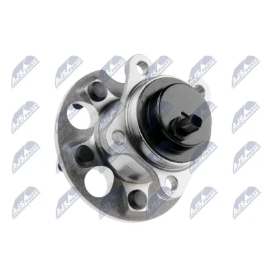 Afbeelding van NTY KLT TY 130 Wiellagerset Achteras, Achteras links Met wielnaaf, wielbevestigingsbout, ingebouwde ABS sensor