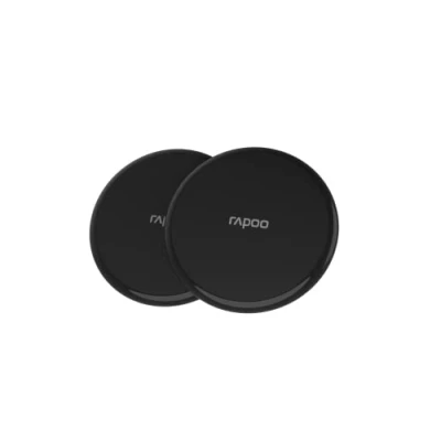 Afbeelding van Rapoo Xc105 Wireless Qi Charging Base Set Of 2 Zwart