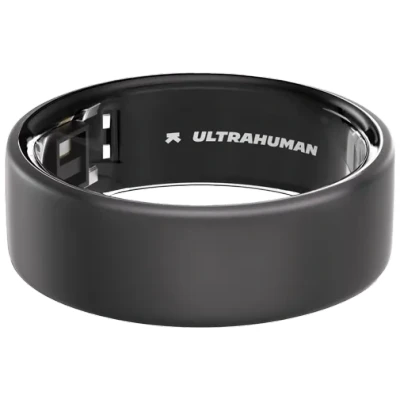 Afbeelding van Ultrahuman Ring Air Matt Grey Ringmaat 13 Smart Slaap Tracking Hartslag &amp; Temperatuur Monitoring, Volg Slaap, Beweging Herstel