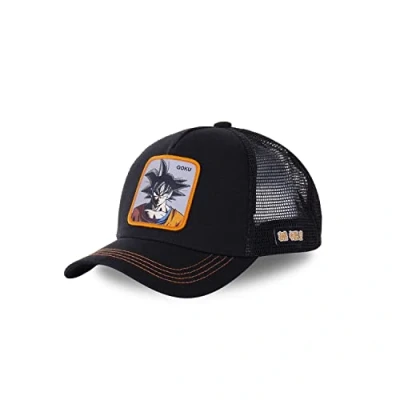 Afbeelding van Capslab Goku Dragon Ball Z Black Trucker Cap One Size