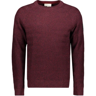 Afbeelding van TOM TAILOR heren trui, 36165 Bourgondië Rood Navy Multicolor, XXL