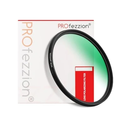 Afbeelding van PROfezzion 55mm Polarisatiefilter Multi Coated CPL filter, Japan Optica+Filterbehuizing voor AF P DX 18 f/3.5 5.6G, Sony FE 28 70mm 5.6 OSS Sky/Cloud/Water/Window Fotografie