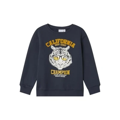 Afbeelding van Name it Nmmobanno Loose Sweater voor kinderen, Maat: 86, India ink