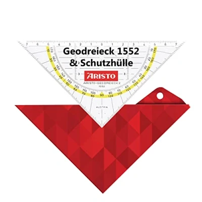Afbeelding van 10x Geocover Aristo incl. geodriehoek 16cm