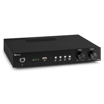 Afbeelding van Power Dynamics WT460A wifi 4 kanaals stereo versterker Bluetooth