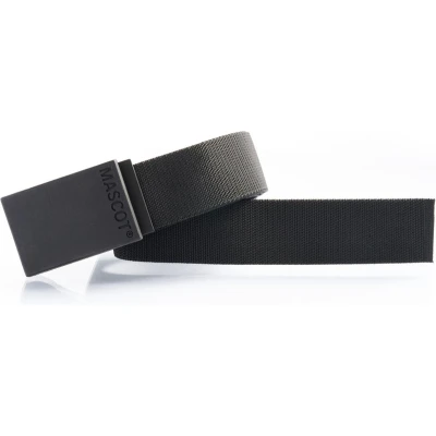 Afbeelding van Mascot riem met verstelbare gesp elastiek zwart maat one size ( a 1 st )