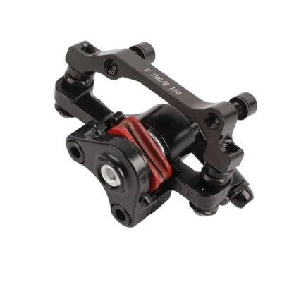 Afbeelding van Mechanical Bike Brake Caliper, Bicycle Device Disc Front Rear BB8(F180R160)