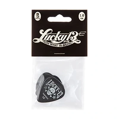Afbeelding van Jim Dunlop L13CP1.0 Lucky 13 Pick (Pack van 6)