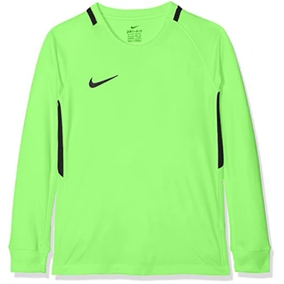 Afbeelding van Nike Kinder Park III Voetbal Jersey met lange mouwen T shirt, Green Strike/Black, XS