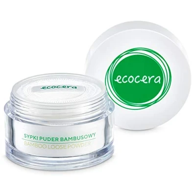 Afbeelding van ECOCERA Bamboe Poeder Setting powder Make Up Gezichts Vegan Parabenen vrij 8g