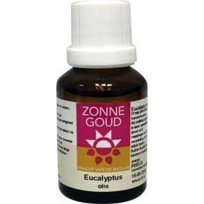 Afbeelding van Zonnegoud Eucalyptus Etherische Olie, 20 ml