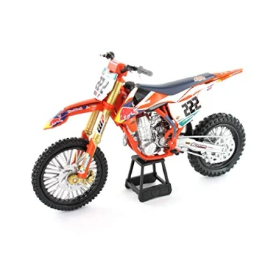 Afbeelding van New Ray Tony Cairoli Red Bull KTM SXF450 Mini Crossmotor 1/10 Schaalmodel