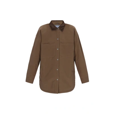 Afbeelding van Dreimaster Halflange jas, Dames, Maat: 34, Mud