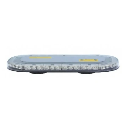Afbeelding van Compacte zwaailamp 47mm hoog R10 / R65 certificering 42 LED ORANJE