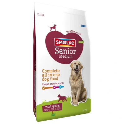 Afbeelding van Smolke Senior Medium Brokken 12 KG