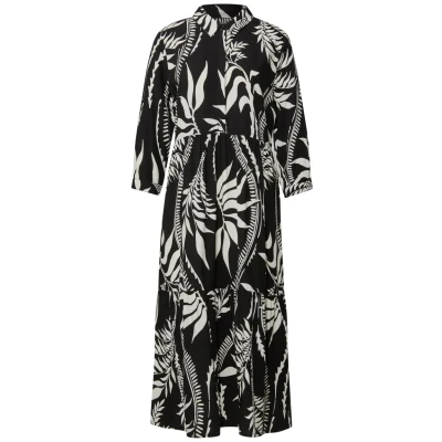 Afbeelding van Street One Studio MIT Volants Blousejurk, Dames, Maat: 34, Schwarz