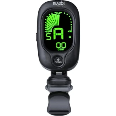 Afbeelding van Cherub T 2046BD chromatisch Clip On stemapparaat Guitar Tuner