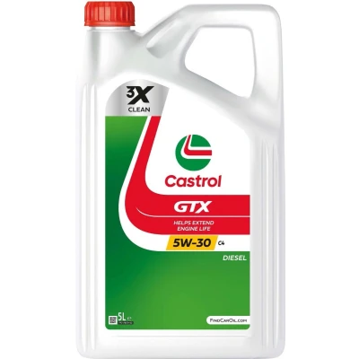 Afbeelding van Motorolie Castrol GTX C4 5W 30 4L 15901B