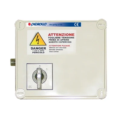 Afbeelding van Pedrollo Aansluitkast Bronpomp 230 Volt 1,5 PK QEM 150