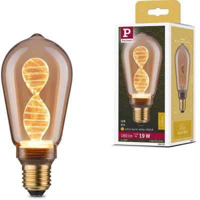 Afbeelding van Paulmann 28885 LED lamp E27 Speciale vorm 3.5 W = 19 Goud (Ø x h) 64 mm 142 1 stuk(s)