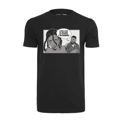 Afbeelding van Mister Tee Tshirt print, Heren, Maat: Medium, Black