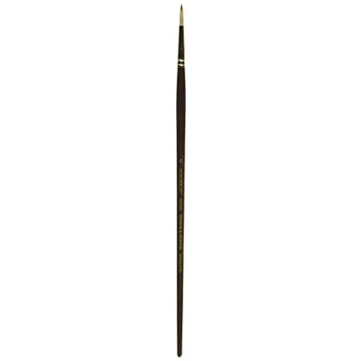 Afbeelding van Winsor &amp; Newton 5503006 Monarch professioneel synthetisch haar penseel voor olieverf of acrylverf Rond Nr. 6,
