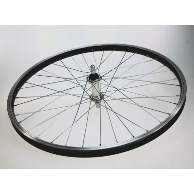 Afbeelding van Hulzebos Voorwiel 16x1.75 gespaakt alu zilver