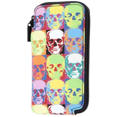 Afbeelding van oxmox Portemonnee New Cryptan Mobile Wallet Pop Art Rood Veelkleurig