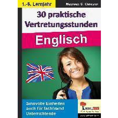 Afbeelding van 30 praktische Vertretungsstunden Englisch