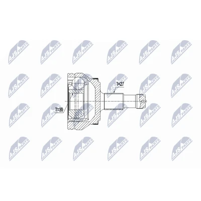 Afbeelding van Homokineet reparatie set, aandrijfas NTY NPZ ME 019
