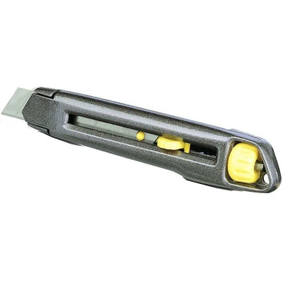 Afbeelding van Stanley Afbreekmes 18 mm Interlock metalen kast