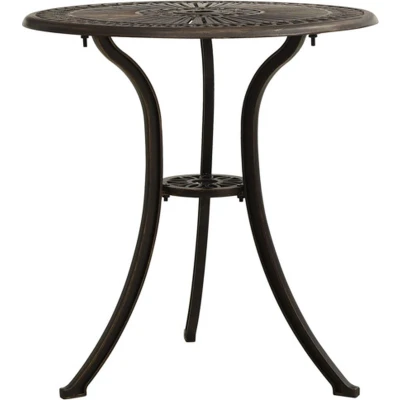 Afbeelding van vidaXL Tuintafel Brons
