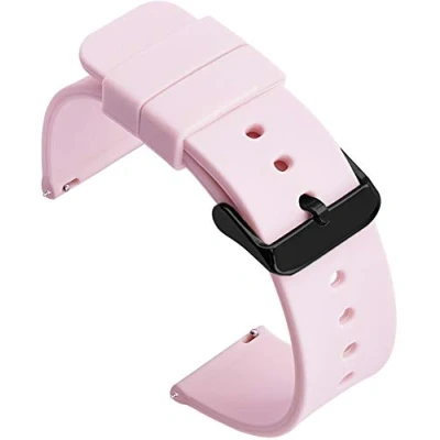Afbeelding van Shieranlee Siliconen 14MM Rubber Horlogeband Vervanging met Quick Release Pins