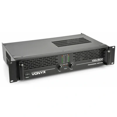 Afbeelding van Vonyx VXA 1500 PA versterker 2x 750W met Brugschakeling