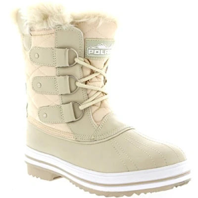 Afbeelding van Dames Snowboot gewatteerde korte winter sneeuw regen warme waterdichte laarzen 8 BEN41 YC0014