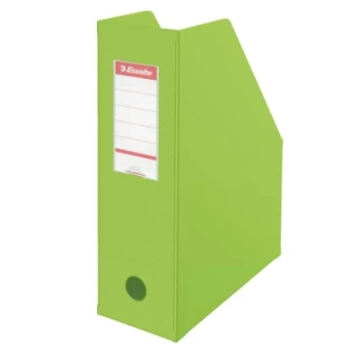 Afbeelding van Esselte, 56076 PVC Magazine Rack met 10 cm rug A4 Groen